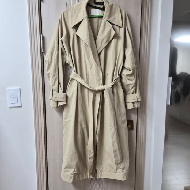 Orr 오르 롱 오버핏 트렌치코트