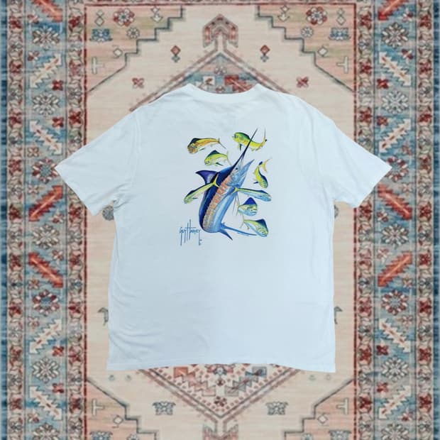 90's Ocean Heritage 빈티지 티셔츠 ( 2XL)