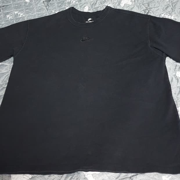 나이키 24FW 루즈핏 프리미엄 에센셜 반팔티 블랙 (XXL)