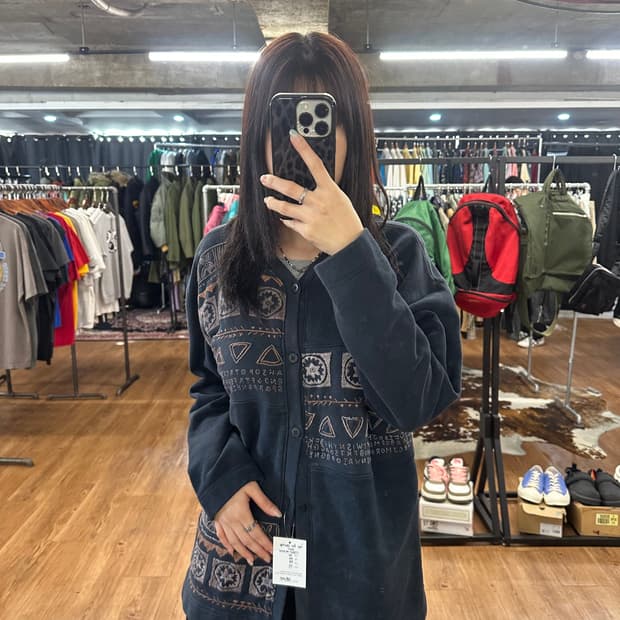 90s 이세이미야케 코튼 가디건