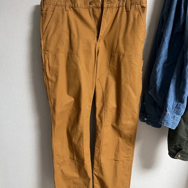 칼하트 더블니 브라운 36 32 판매