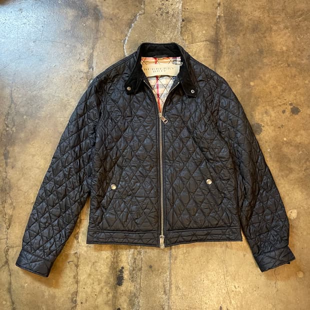 버버리 브릿 다이아몬드 퀄팅 자켓