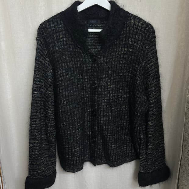 solo blu cardigan
