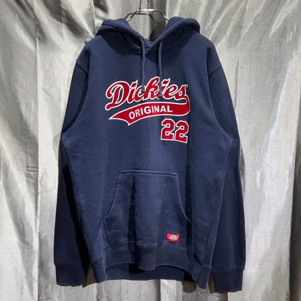 XL 디키즈 오리지널 22 빅로고 네이비 후드티