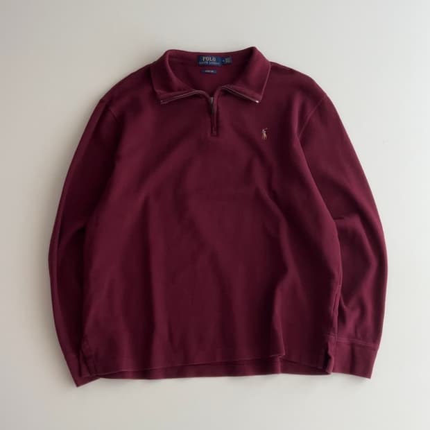 폴로 랄프로렌 쿼터 집업 M