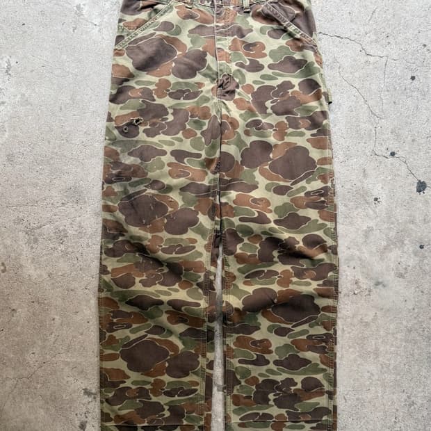 Carhartt Military Camo Carpenter Pants