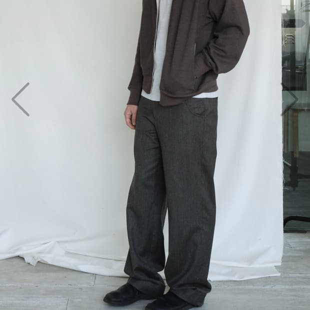 (2) sea solt sweat zip-up jacket (brown)