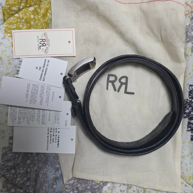 더블알엘(RRL) 핸드툴 레더 벨트 34사이즈 판매