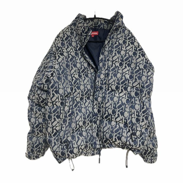 [S] 슈프림 FUCK 자카드 패딩