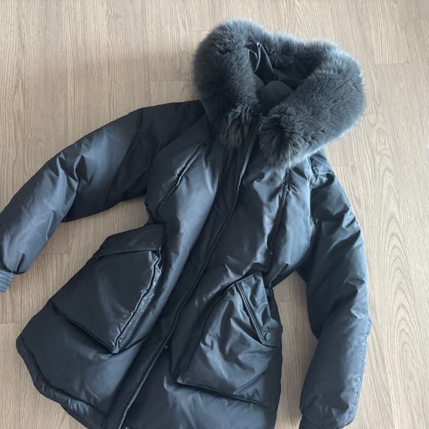 상태최상 에고이스트 사가퍼 야상 구스패딩 55