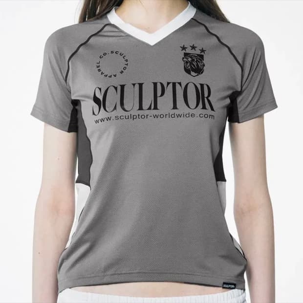 스컬프터 스포티 져지 티 그레이