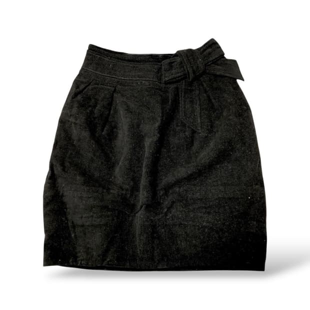 japanese vintage 리본 타이 스커트 