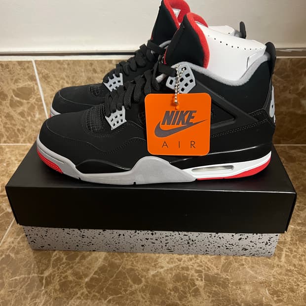 Air Jordan 4 Retro Bred 2019 280 완전 새상품