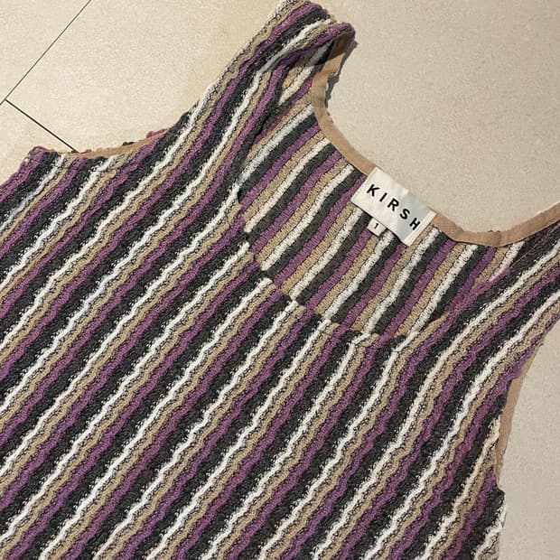 키르시 여름 니트 원피스 때