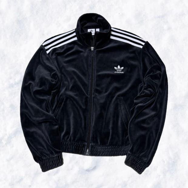 아디다스 벨벳 투웨이 블랙 져지