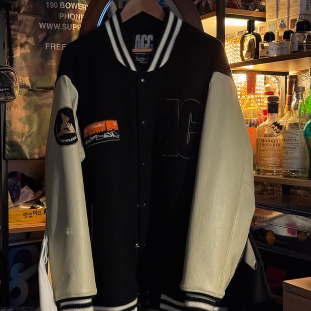 [xxl] ACC(asian can controlerz) 바시티 자켓