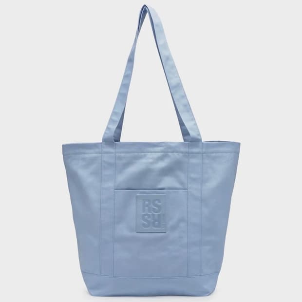 라프시몬스 로고 패치 토트백(새상품)