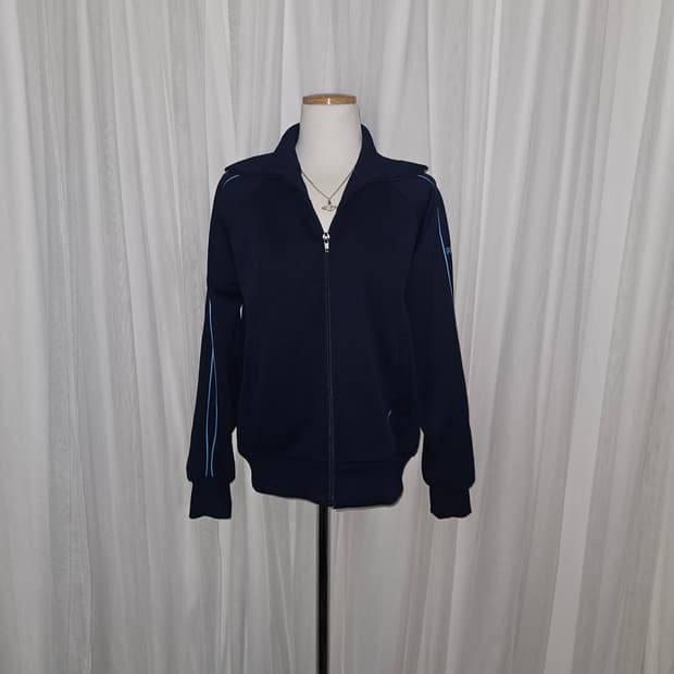 빈티지 퓨마 네이비 집업