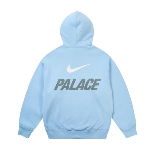 팔라스 x 나이키 폰트 스우시 후드 스카이 블루 - 26SS