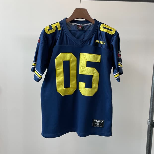 (S) 90s Fubu 후부 올드스쿨 럭비 져지