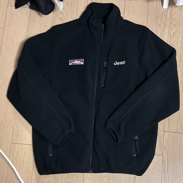 지프 플리스 집업 남녀공용