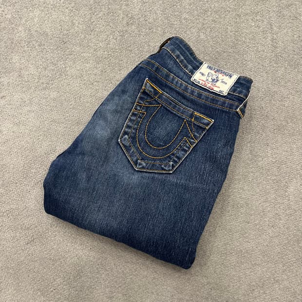 26 트루릴리전 하이 라이즈 워싱데님