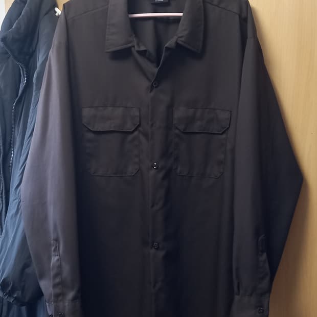 디키즈 574 긴팔 워크셔츠 다크브라운 2XL