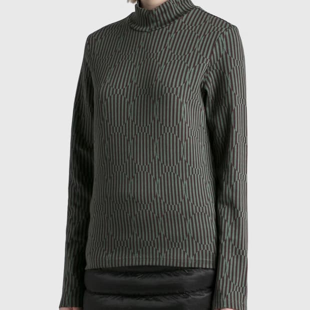 Stussy Circle Mock Neck Long-Sleeve 'For