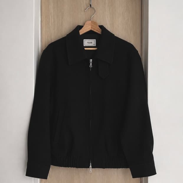 Another Office Volume Wool Blouson