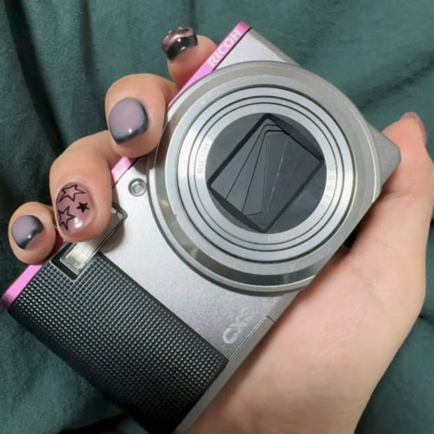 리코 RICOH CX3 투톤 핑크 블랙