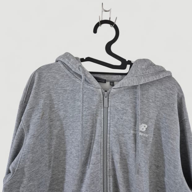 [95~100]뉴발란스 후드집업 면 폴리