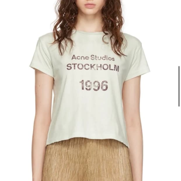 아크네스튜디오 스톡홀름 티셔츠 