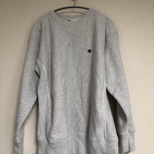 [XL] 챔피온 ASIA Reverse Weave 블루택 115oz 기모