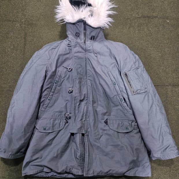 90s 미군오리지날 n3b 파카 신품 LR