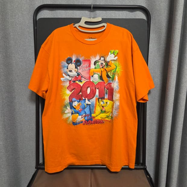 Disney 빈티지 반팔 티셔츠 L-XL(100-105)