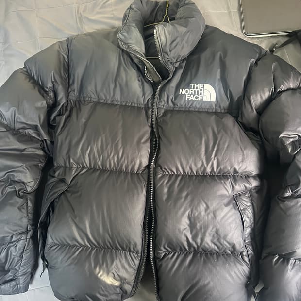 노스페이스 1996 눕시 패딩 블랙 M