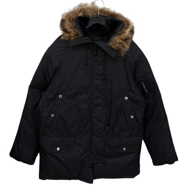 폴로진스 다운 패딩파카