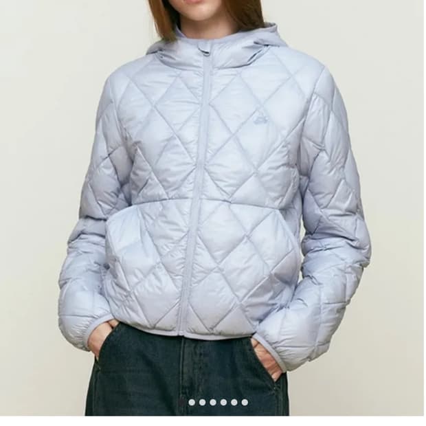 키르시 경량패딩 스카이블루 2사이즈