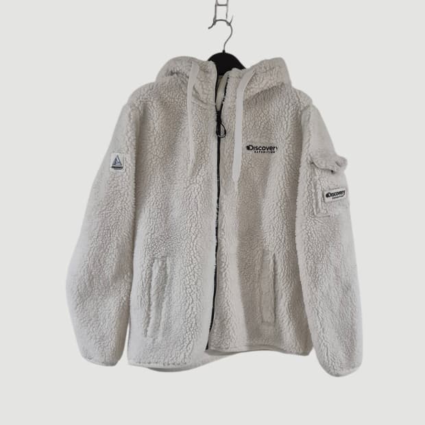 디스커버리 플리스 후드집업 남여공용