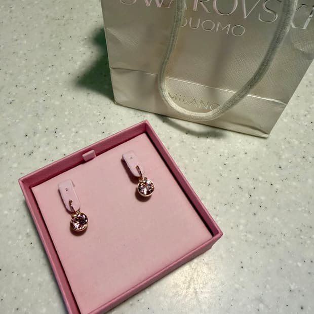 스와로브스키 귀걸이 정품