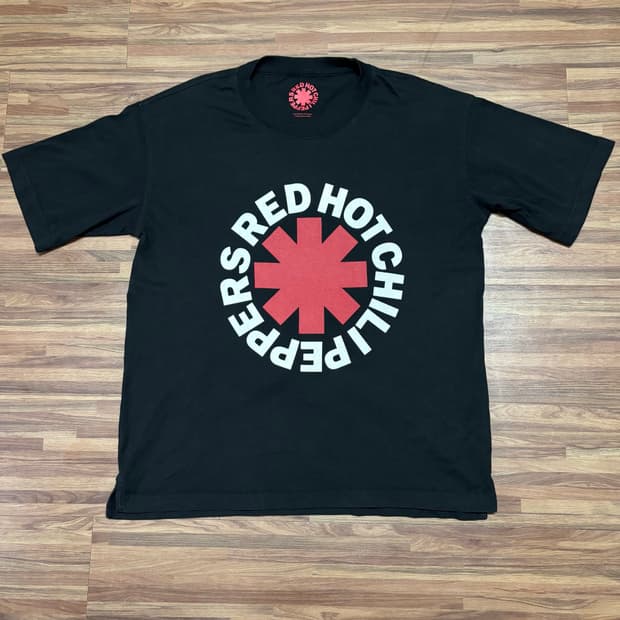 레드핫칠리페퍼스 rhcp 빈티지 밴드티 랩티 레드 핫 칠리 페퍼스