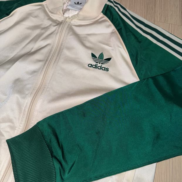 아디다스 배색 져지/L