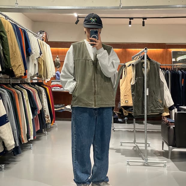 빈티지 쉐르파 베스트  