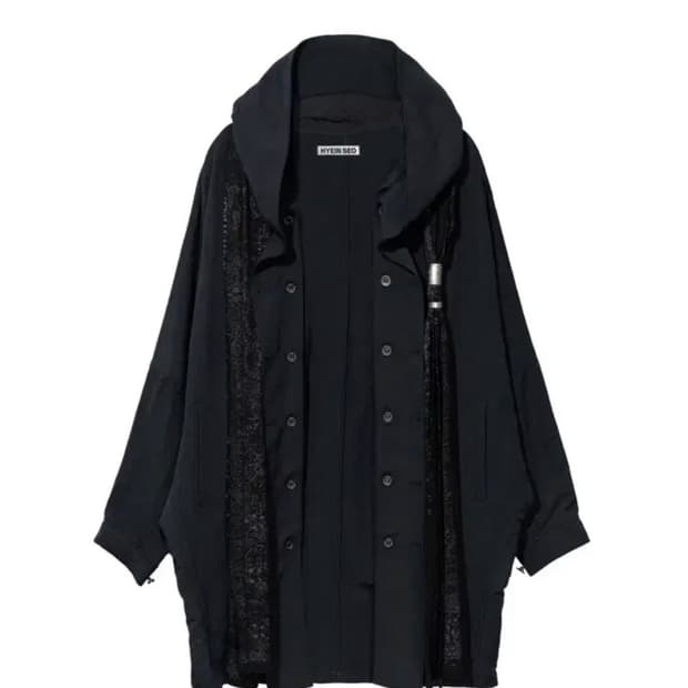 혜인서 Hooded Coat w/ Graphic Muffler 2사이즈