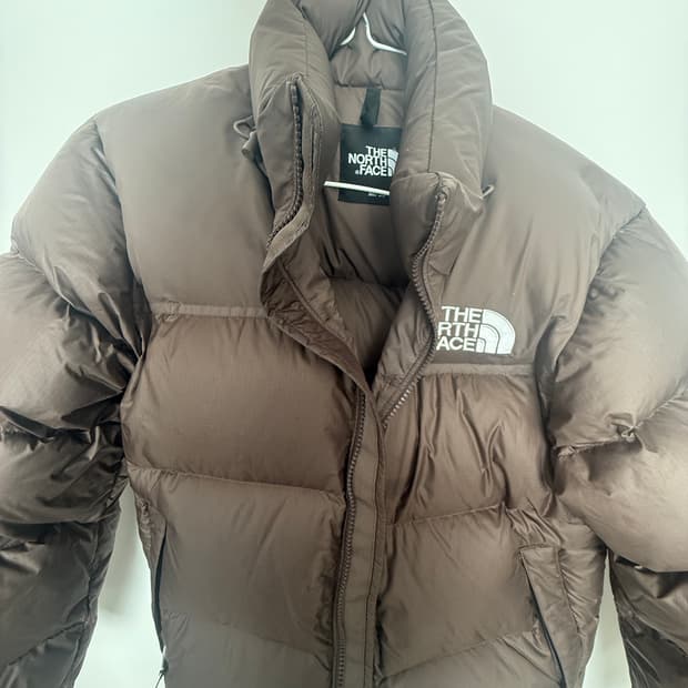 M/90 노스페이스 눕시 브라운 패딩