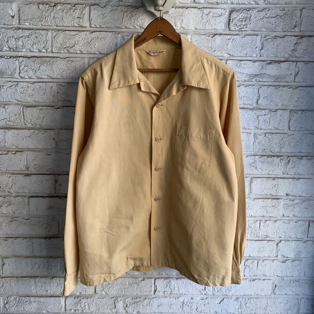 At last & co 오픈칼라 셔츠 15 1/2