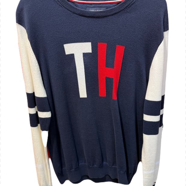 타미힐피거 니트