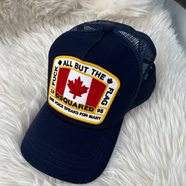 DSQUARED2 navy cap