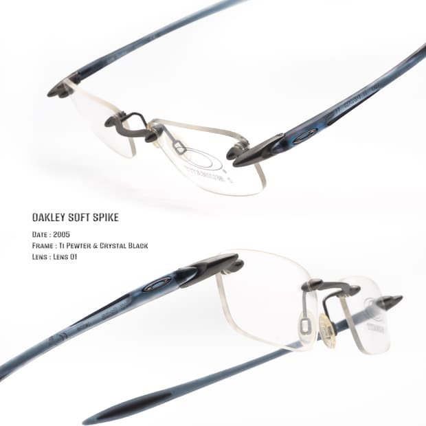 Soft Spike _ Ti Pewter & Crystal black