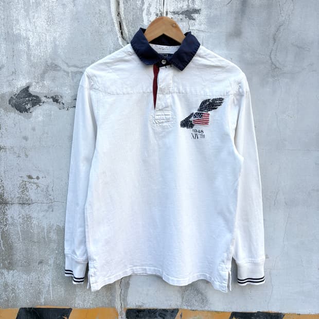 Polo 폴로 럭비티 롱슬리브